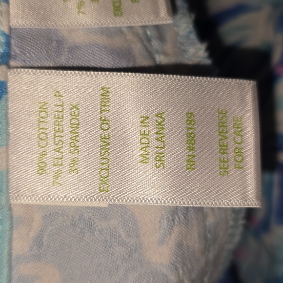 Lilly Pulitzer Kelly Pant Bay Blue Into The Deep - Picture 14 of 15